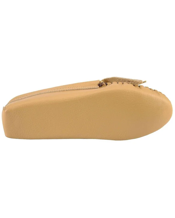 Minnetonka Thunderbird Soft Sole Smooth - Natural 7