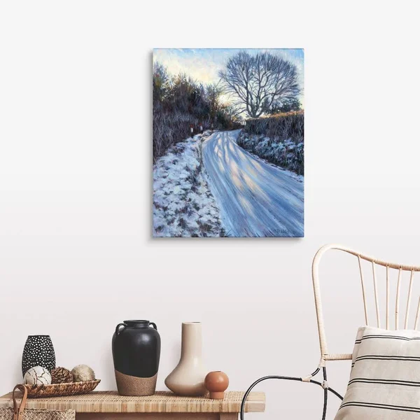 Winter Light - Canvas Wall Art, 24x30, Great Big Canvas