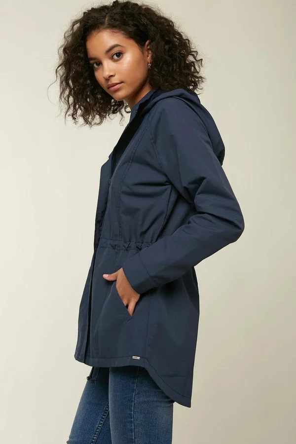 O&Neill Gayle Rain Jacket Women's Mood Indigo, L