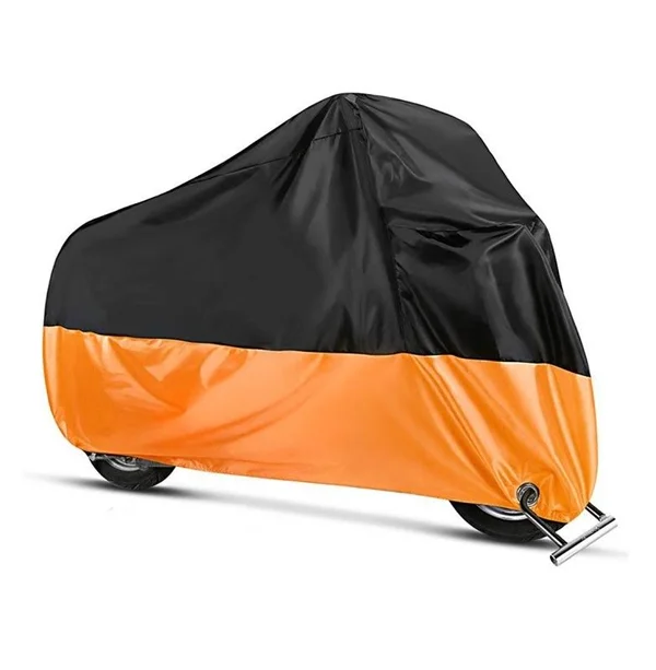 Cover BMW K 1200 GT, LT, 1600 B, GT, GTL Outdoor Tarpaulin Craftride XXXL Black-Orange