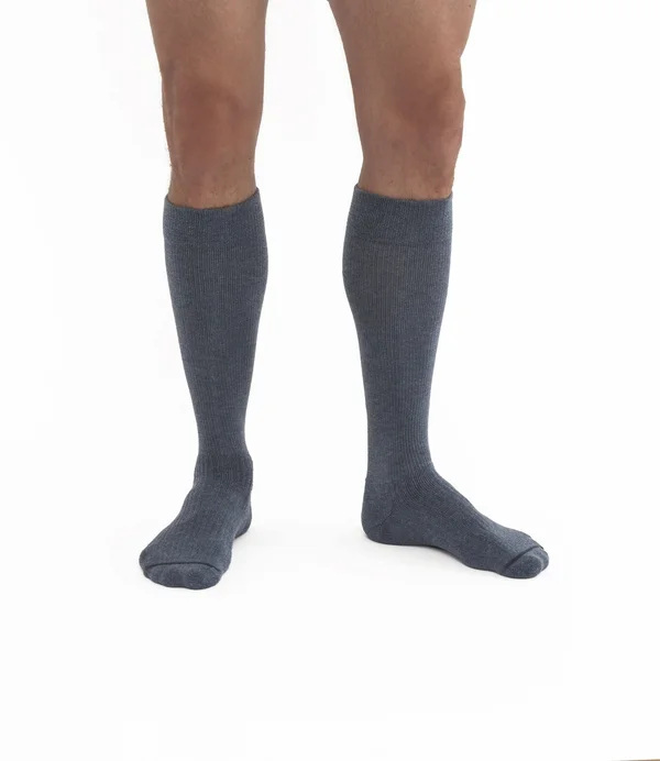 Jobst Activewear 30-40 mmHg Knee High - X-Large, Steel Gray