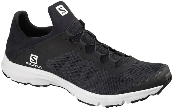 Salomon Men's Amphib Bold Shoe - 12 - Black - Black, White