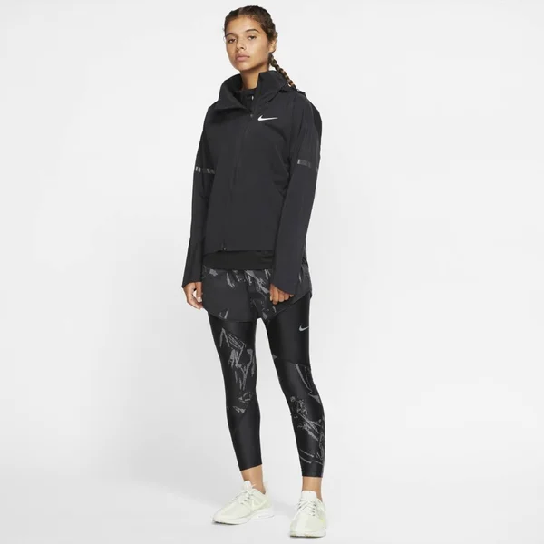 Nike AeroShield - Women's, Size: Medium, Color: Black, Fleet Feet