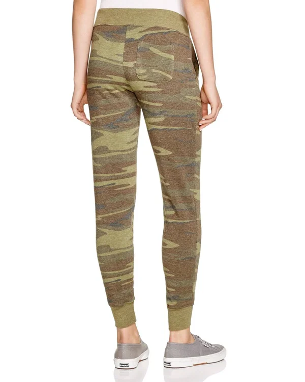 Alternative Women's Printed Jogger Pants - Pink - Size x Large