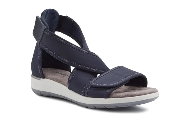 Women's Walking Cradles Stardust Shoes - Navy Lycra in Size 5