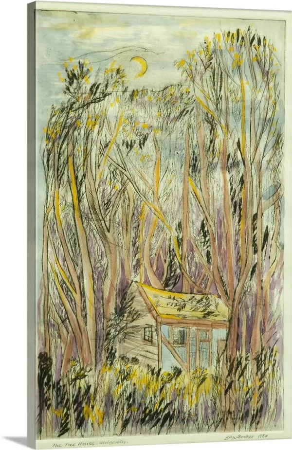 The Tree House I, Canvas Wall Art, 16x24, Great Big Canvas