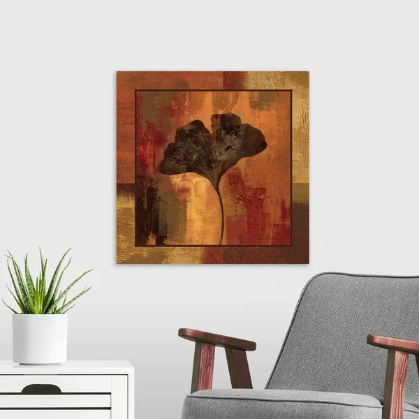 October Leaf II, Canvas Wall Art, 20x20, Great Big Canvas