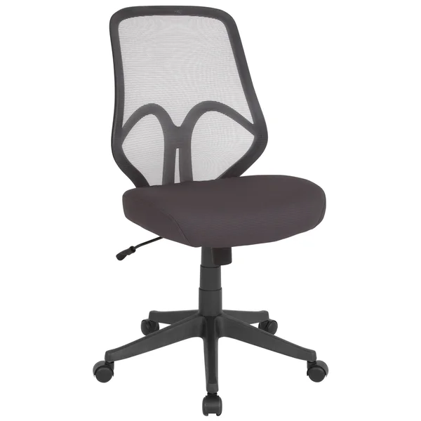 Flash Furniture Salerno Dark Gray High Back Mesh Chair