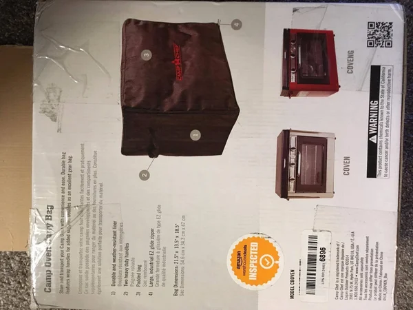 Camp Chef Outdoor Camp Oven Carry Bag