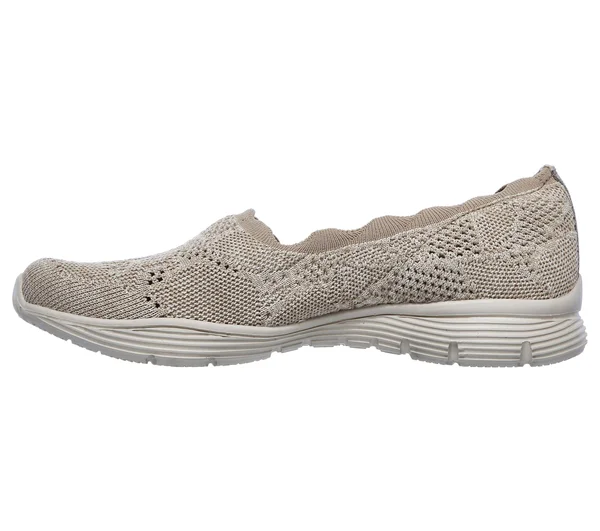 Skechers Women's Seager Bases Covered Slip On - Taupe