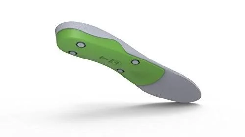 Superfeet Green Insoles - Professional-Grade High Arch Orthotic Insert for Maximum SUPPORT, Unisex, Green, Size: F11.5-13