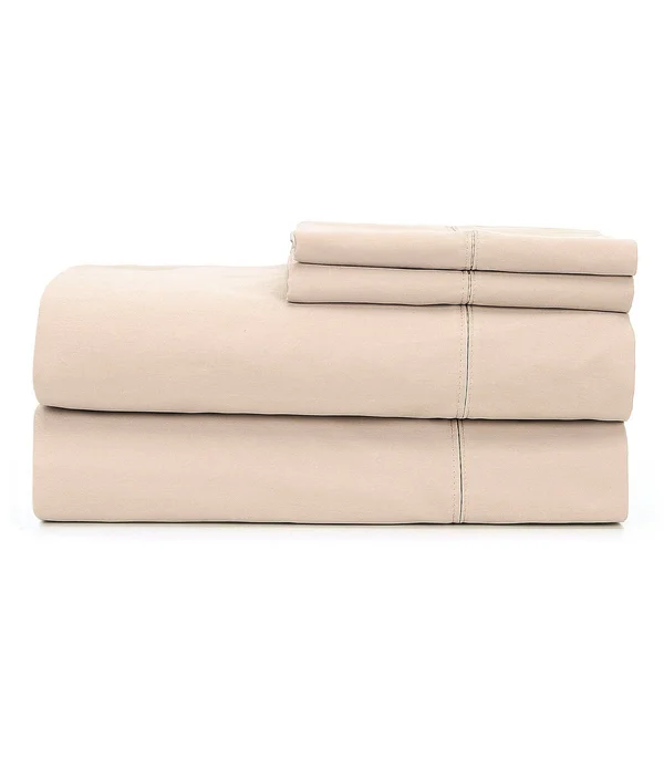 Noble Excellence 500-Thread Count Egyptian Cotton Sateen Sheet Set - Queen Sheet Set