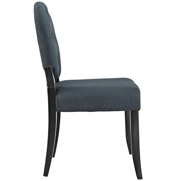 Copper Grove Quince Button-Tufted Dining Chair - Grey