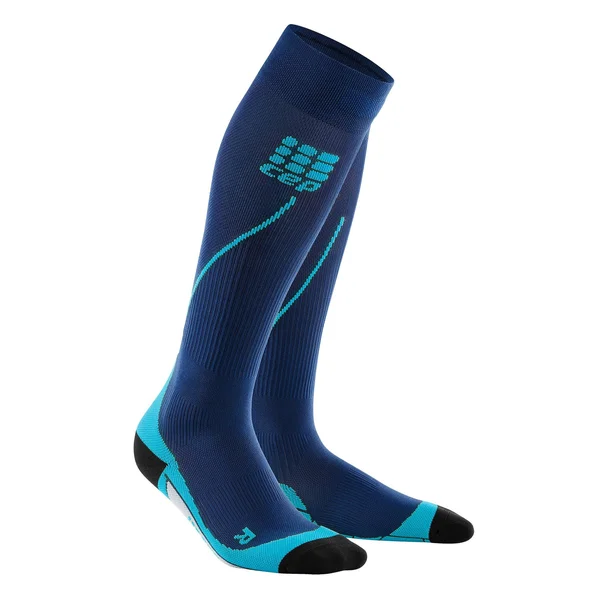 W CEP Progressive Run Sock 2.0 Deep Ocean/Blue, 3