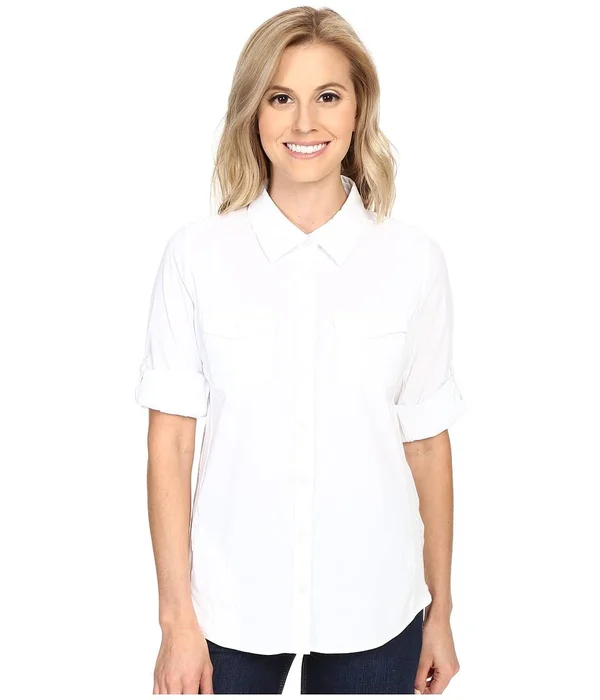 Marmot Women's Annika Long-Sleeve Shirt - White - Xs