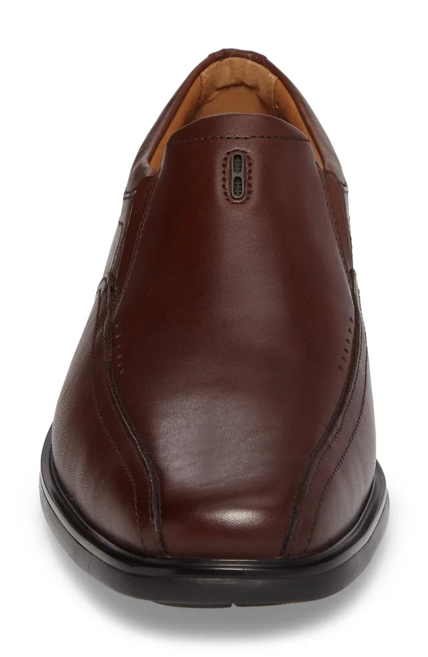 Clarks UnSheridan Go Brown Leather, Men's, Size: 8