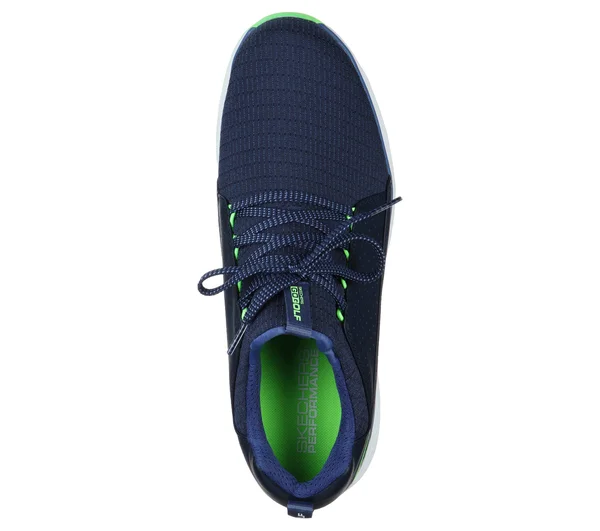 Skechers Go Golf Mojo Elite Golf Shoes, Navy/Lime, 9.0