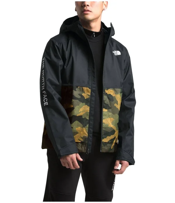 The North Face Men's Millerton Jacket - Medium - Clear Lake Blue Digi Topo Print