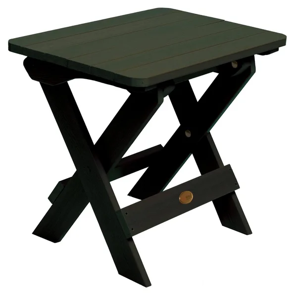Highwood Folding Adirondack Side Table Charleston Green