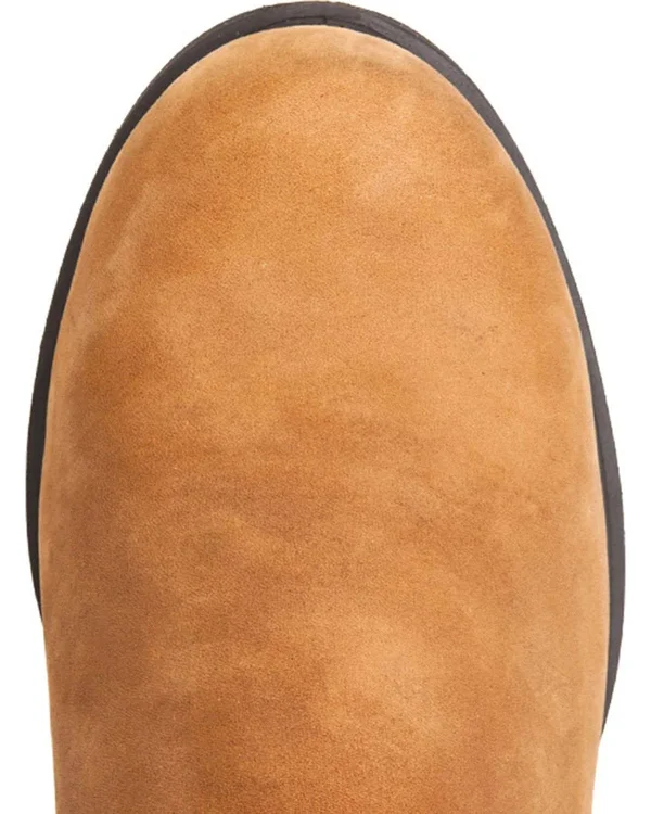 Georgia Boot Men's Farm & Ranch Wellington Comfort Core Work Boots - Mississippi Tan