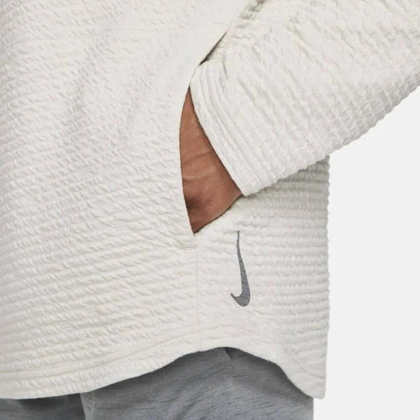 Nike Yoga Nomad Men's Pullover Hoodie in White - Size: XL, CZ2219-072