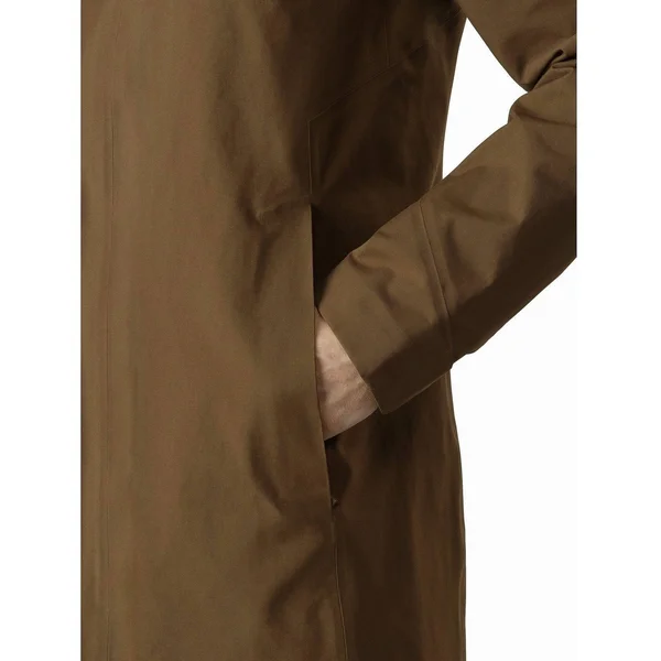 Arc&teryx Keppel Trench Coat Men's (Black II - Small)