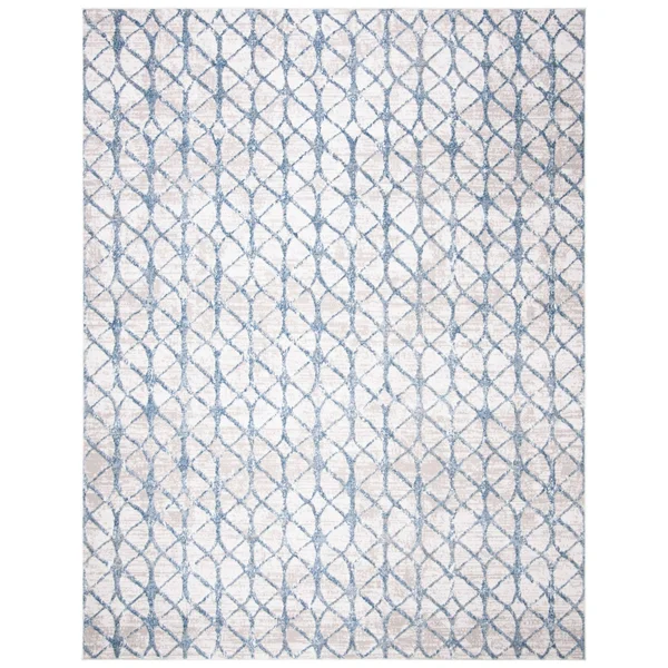 Safavieh 6&-7x22 x 6&-7x22 Round Amelia 700 ALA792G Grey, Navy Rug