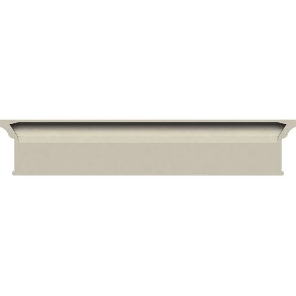 128 inch Bottom Width x 131 1/8 inch Top Width x 6 1/8 inchh x 1/2 inchp Craftsman Crosshead