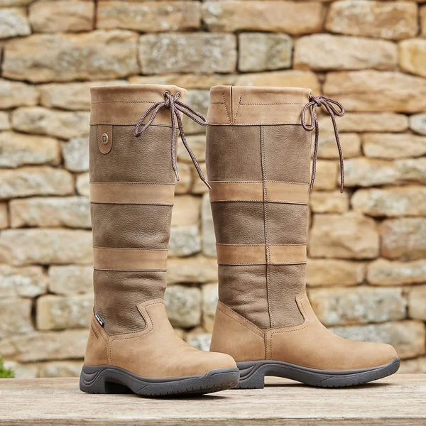 Dark Brown Dublin River Boots III - Wide