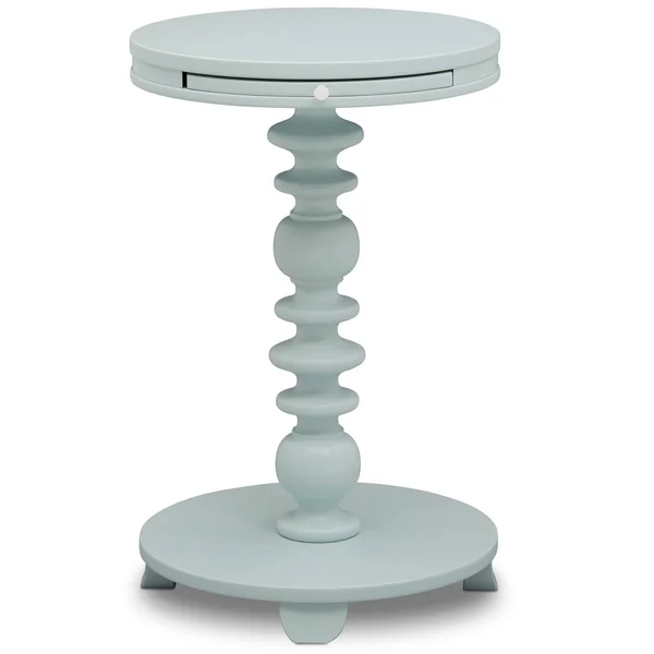 Delta Children Emery End/Side Table for Nursery - Misty Blue