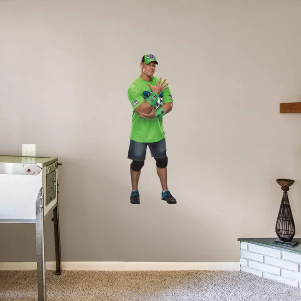 Fathead John Cena - X-Large Officially Licensed WWE Removable Wall Decal - Size: XL