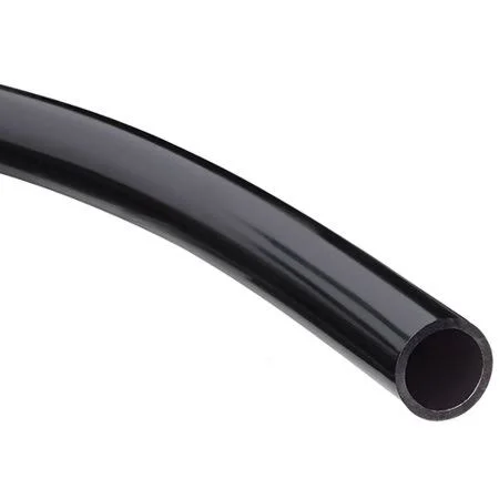 Soft Black Opaque UV-Resistant PVC Tubing for Air and Water - Inner Diameter 1/16 inch - Outer Diameter 1/8 inch - 50 ft