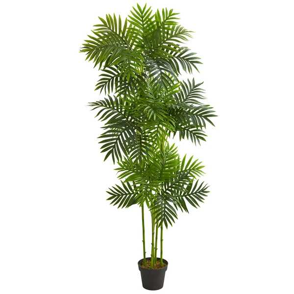 Nearly Natural 6 ft. Phoenix Palm Artificial Tree - Green