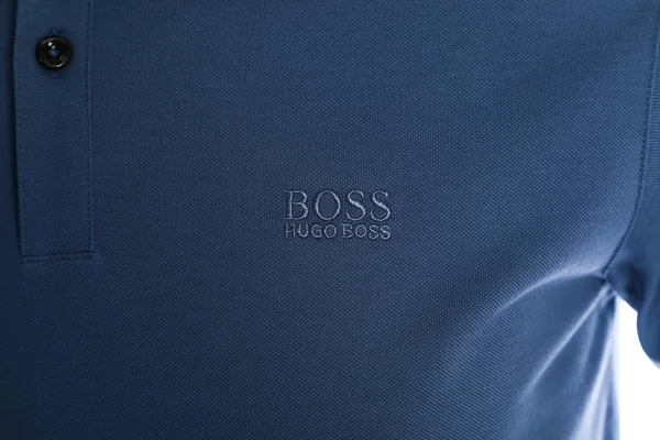 Boss Pallas Polo Shirt in Cadet Blue