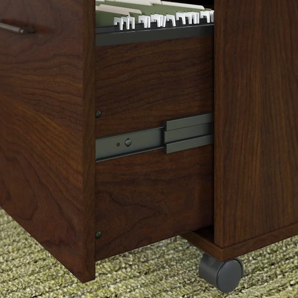 The Gray Barn Hatfield 2-Drawer Mobile File Cabinet - Washed Gray