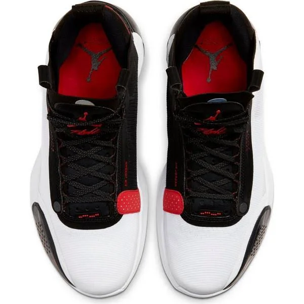 Jordan 34 White/Red/Black Men's Basketball Shoes - Size: 12