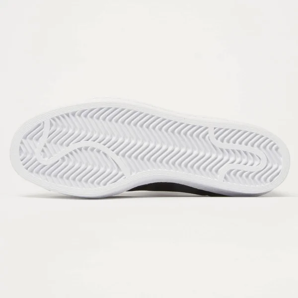 Adidas Originals Black Superstar Slip on Sneakers
