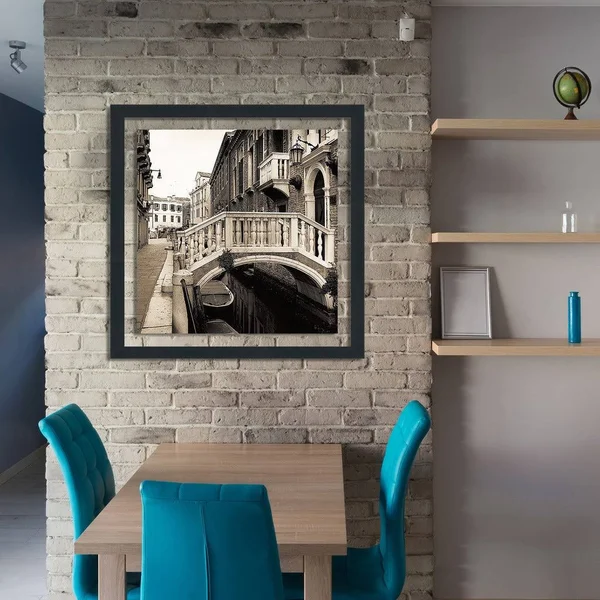 &Ponti di Venezia III& by Alan Blaustein Framed Photographic Print Picture Perfect International Size: 39.5x22 H x 39.5x22 W x 0