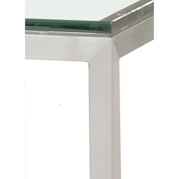 Room & Board - Modern Parsons Bar Table w/ Leg 18d 36W 42h 1.5x22 in White, White Quartz Top w/ Taupe Base
