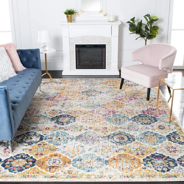 Safavieh Madison Panel Kirman Medallion Rug