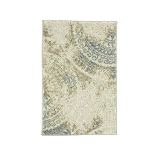 Home Decorators Collection Spiral Medallion Ivory 3 ft. x 5 ft. Area Rug