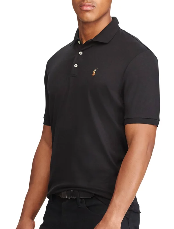 Polo Ralph Lauren Men's Big & Tall Classic Fit Soft Cotton Polo - Polo Black