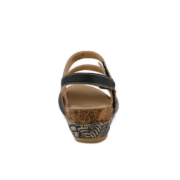 L&Artiste by Spring Step Women's Quilana Strappy Sandal, Size: 42, Light Beige