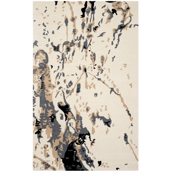 Safavieh Bella BEL117A 2&3x22 x 9&0x22 Runner Ivory - Grey Area Rug