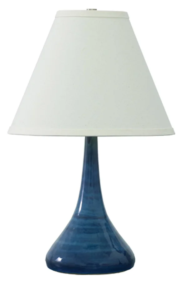 House of Troy GS802-DR Scatchard - 19 inch 1 Light Stoneware Table