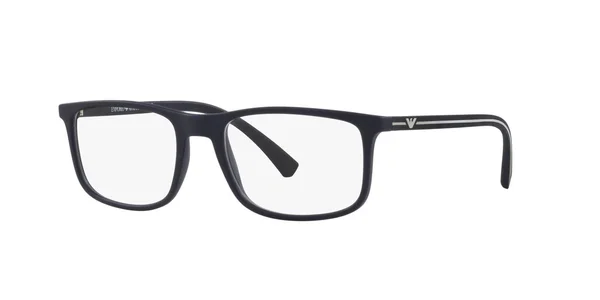 Emporio Armani EA3135 Eyeglasses - Blue Rubber (5692)