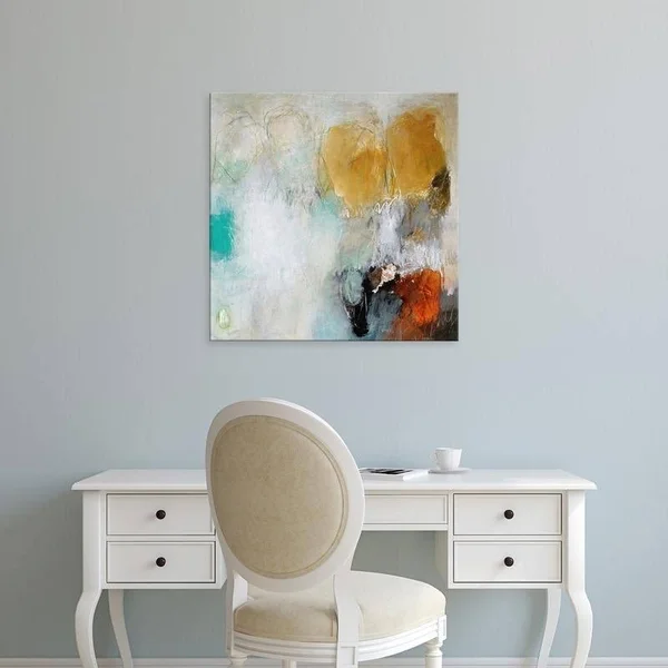 Easy Art Prints Nicole Hoeft's 'Fears Burn Down' Premium Canvas Art - 24 x 24 - Classic Black Frame