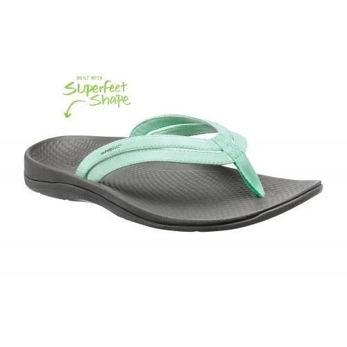 Superfeet Rose W Blue/Yucca/Glacier Gray, 10