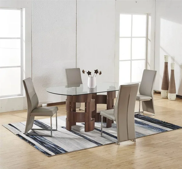 Global Furniture Dining Chair, Champagne