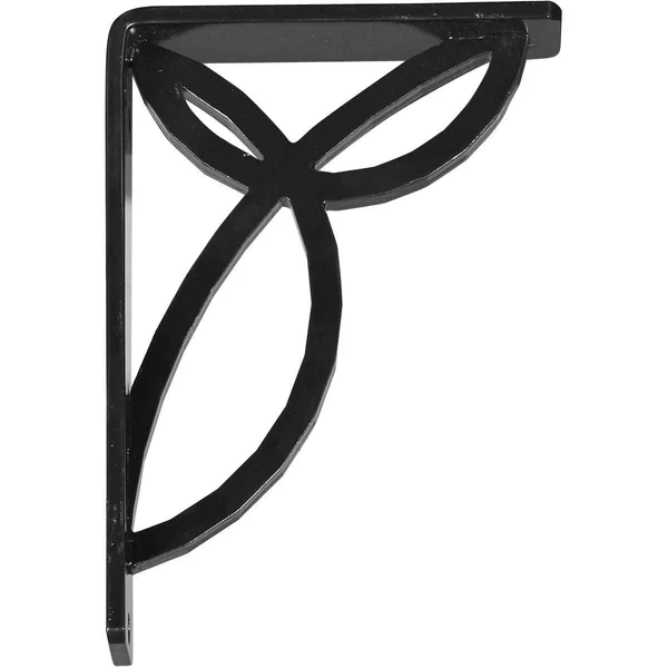 Versailles Wrought Iron Bracket Antiqued Bronze 1 1/2x22W x 12x22D x 15x22H - (Single Center Brace)